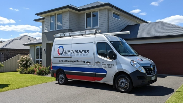 Air Turners Technician Installing Air Conditioning Canberra